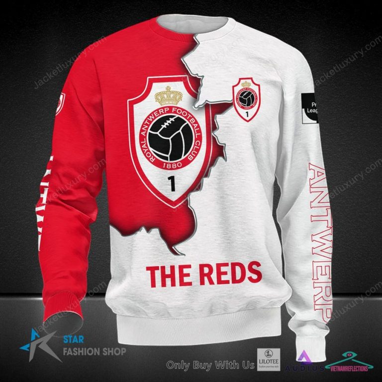 Royal Antwerp F.C The Reds Hoodie, Shirt - Stand easy bro