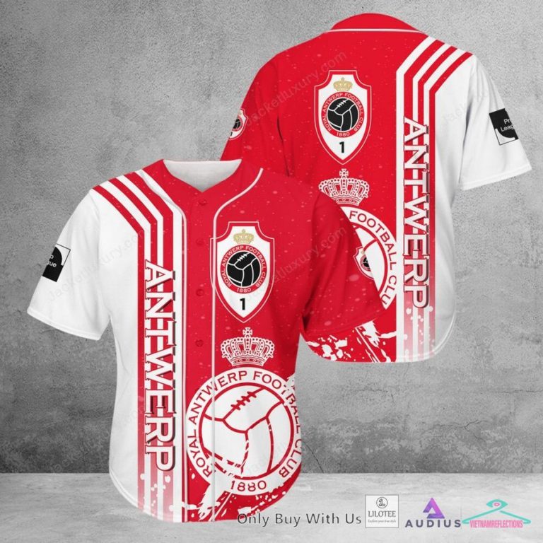 Royal Antwerp F.C White red Hoodie, Shirt - She has grown up know