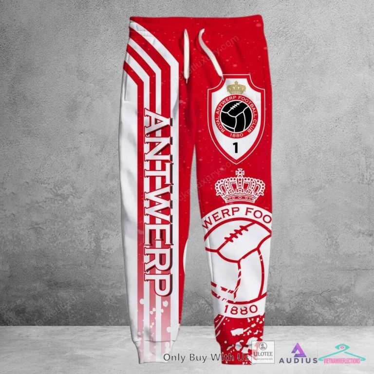 Royal Antwerp F.C White red Hoodie, Shirt - Good look mam