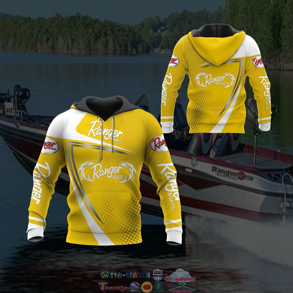 Ranger Boats ver 1 3D hoodie and t-shirt