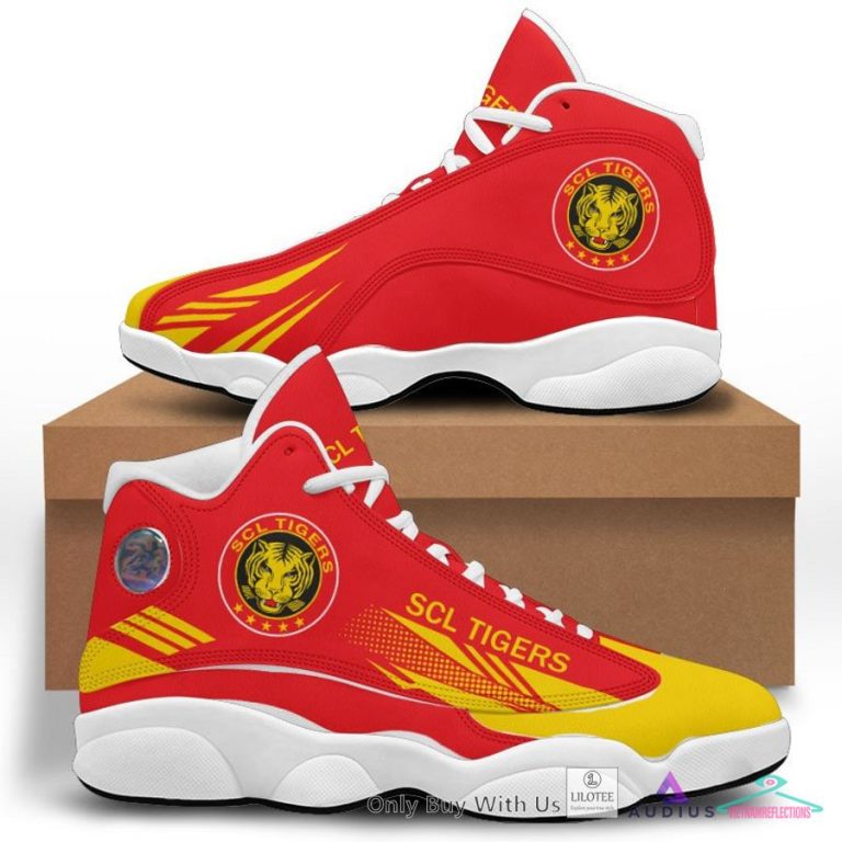 SCL Tigers Air Jordan 13 Sneaker - Oh! You make me reminded of college days