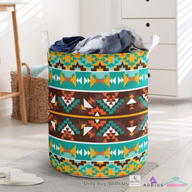 Seamless Colorful Laundry Basket - Good click