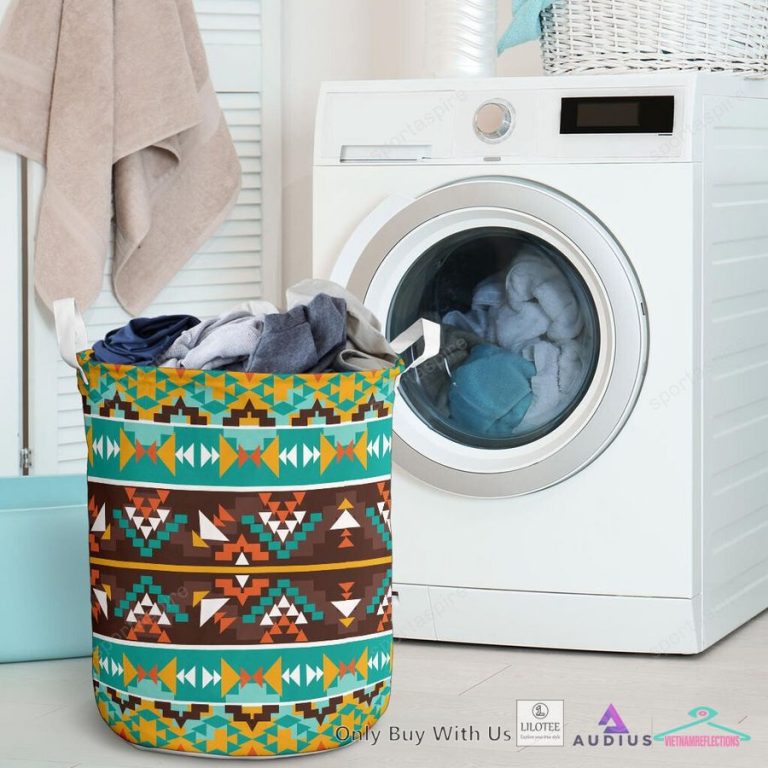 Seamless Colorful Laundry Basket - Good one dear
