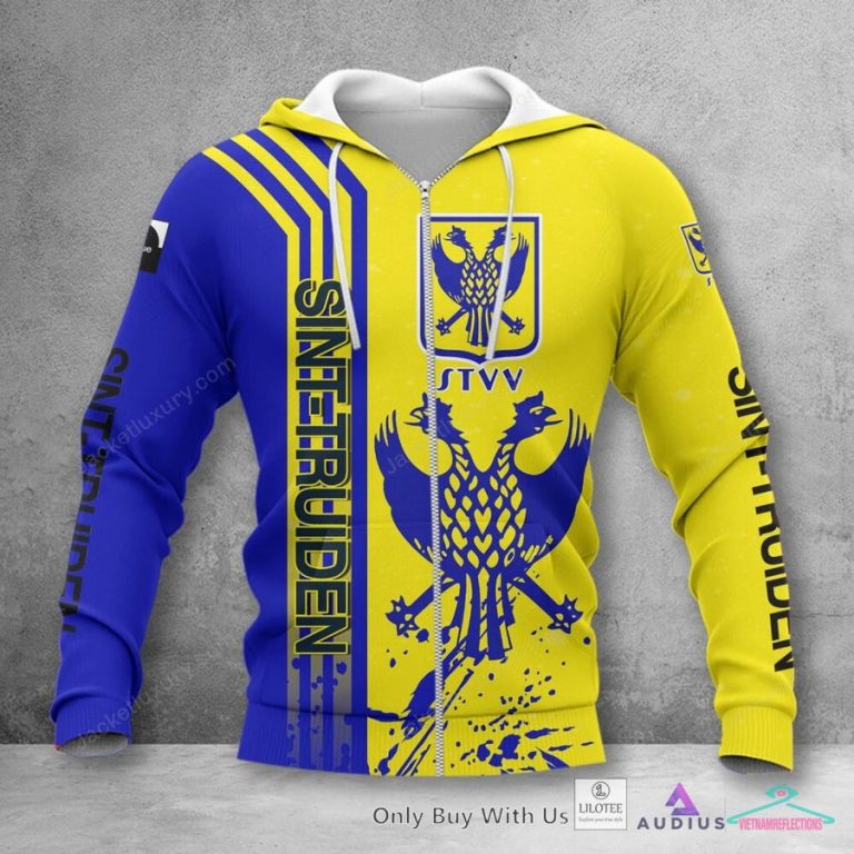 Sint-Truidense V.V Blue Yellow Hoodie, Shirt - Best couple on earth