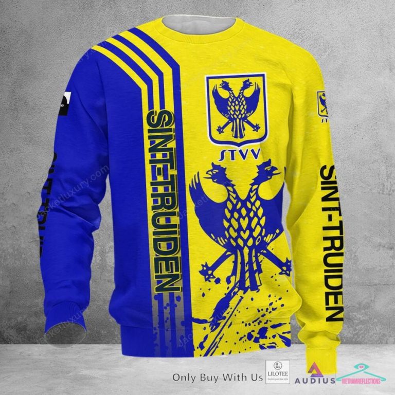 Sint-Truidense V.V Blue Yellow Hoodie, Shirt - You look so healthy and fit
