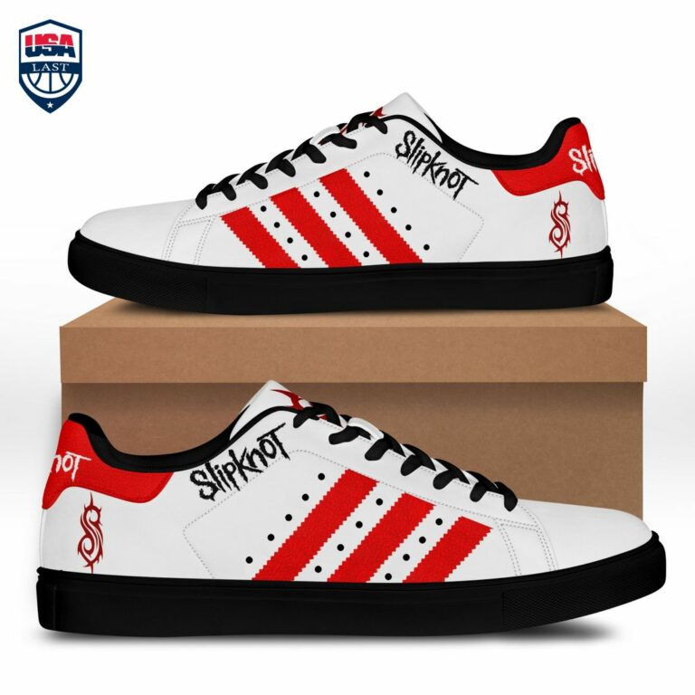 Slipknot Red Stripes Stan Smith Low Top Shoes - Loving, dare I say?