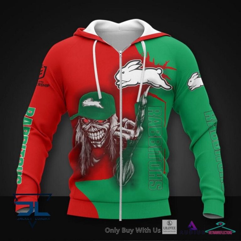 South Sydney Rabbitohs Iron Maiden Hoodie, Polo Shirt - I like your hairstyle