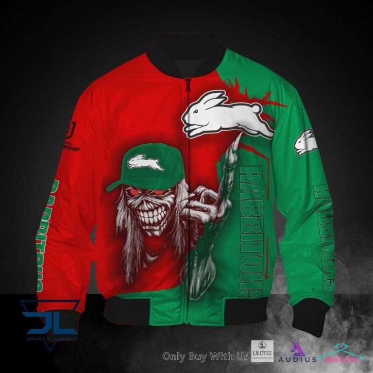 South Sydney Rabbitohs Iron Maiden Hoodie, Polo Shirt - Elegant and sober Pic