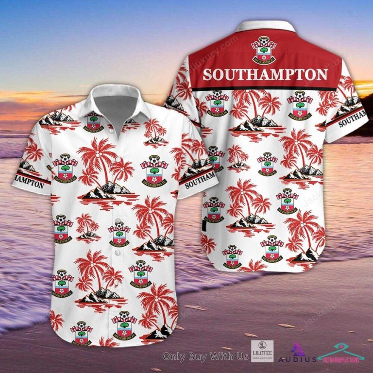 NEW Southampton Hawaiian Shirt, Short 3