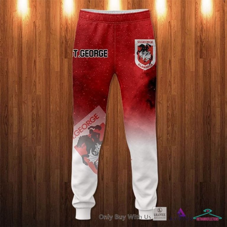 NEW St. George Illawarra Dragons Red galaxy Hoodie, Shirt