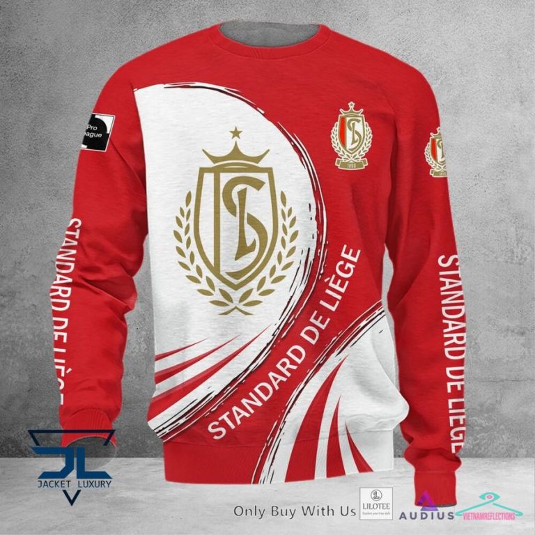 Standard Liege White and red Hoodie, Shirt - Wow! What a picture you click