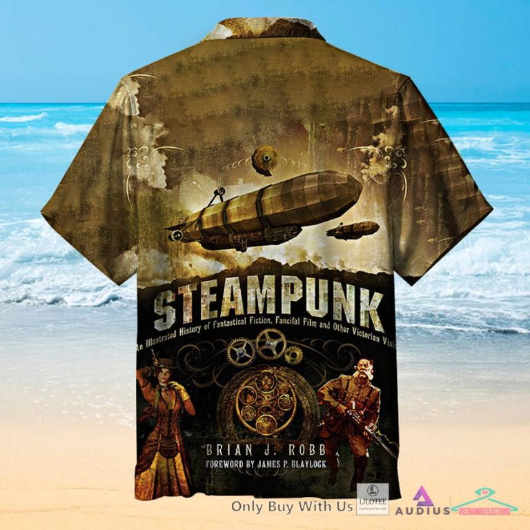 Steampunk Casual Hawaiian Shirt - Coolosm