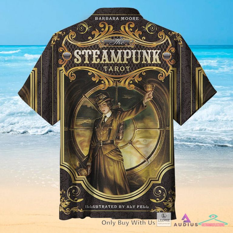 Steampunk Tarot Casual Hawaiian Shirt - Such a scenic view ,looks great.
