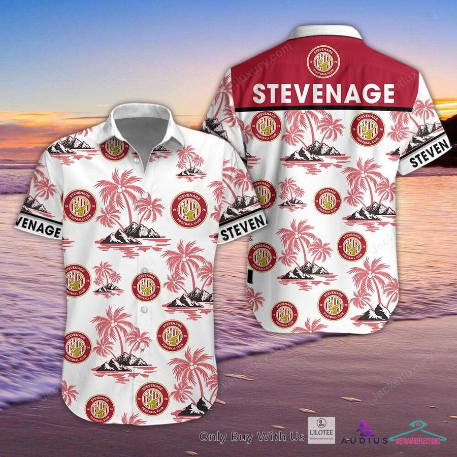 Stevenage Football Club Hawaiian Shirt - Best couple on earth