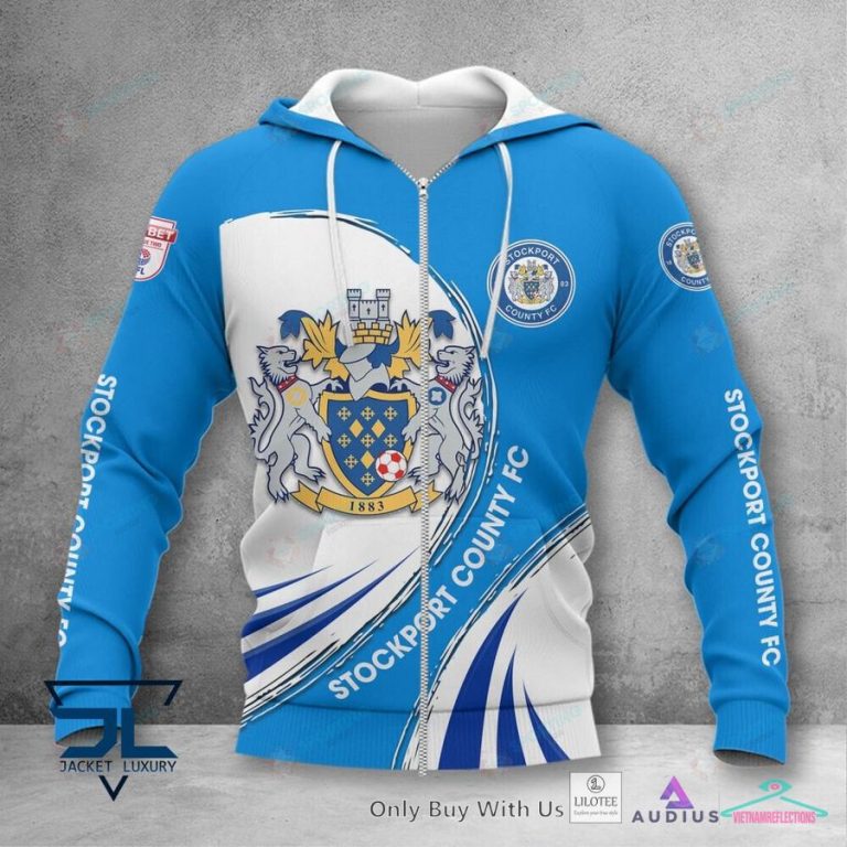 Stockport County F.C Polo Shirt, hoodie - Natural and awesome