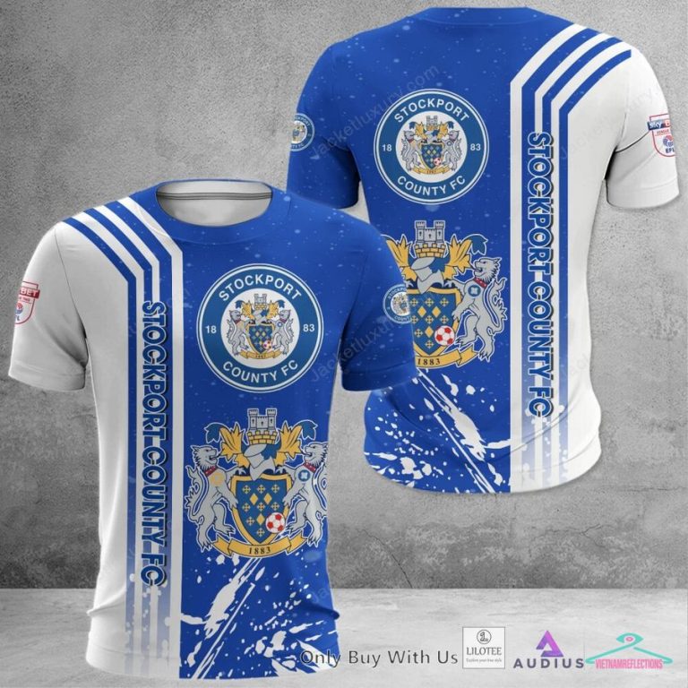 Stockport County Polo Shirt, hoodie - Sizzling