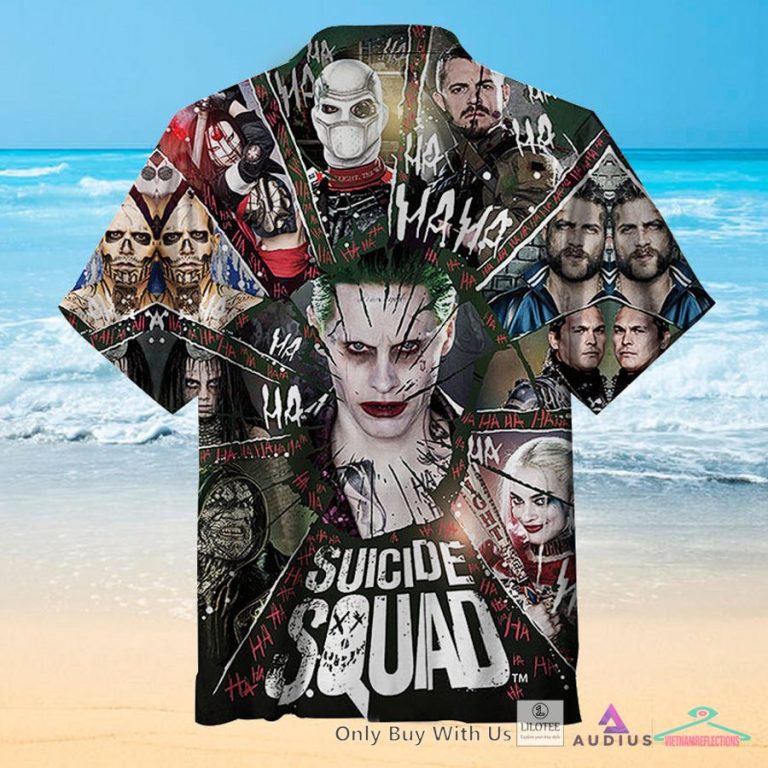 Suicide Squad - Circle Casual Hawaiian Shirt - Impressive picture.