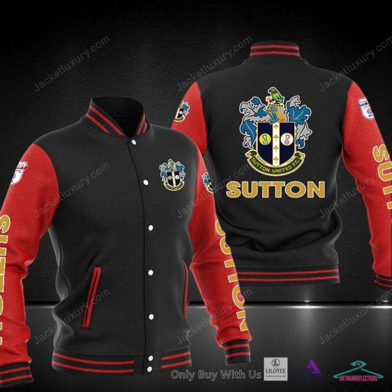 Sutton United Baseball jacket - You look different and cute