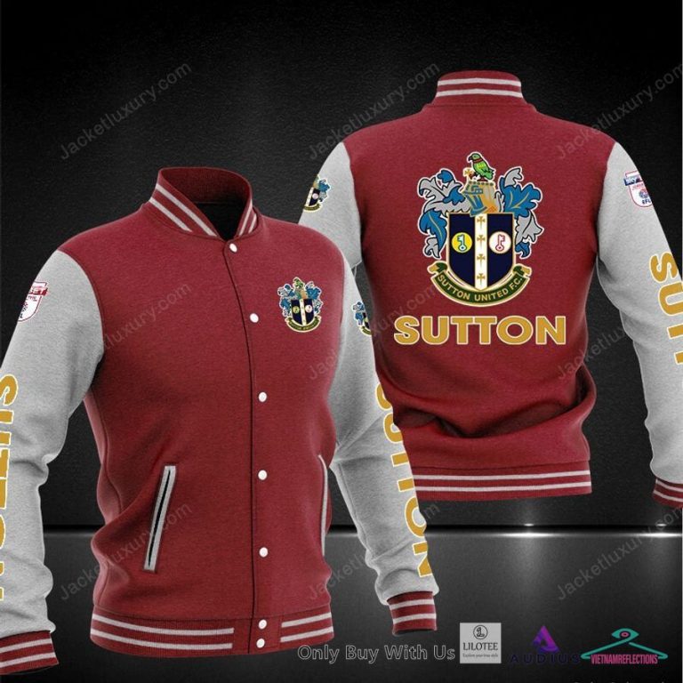 Sutton United Baseball jacket - Looking Gorgeous and This picture made my day.