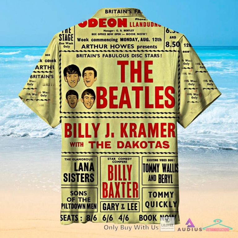 The Beatles - The Odeon Casual Hawaiian Shirt - Looking so nice