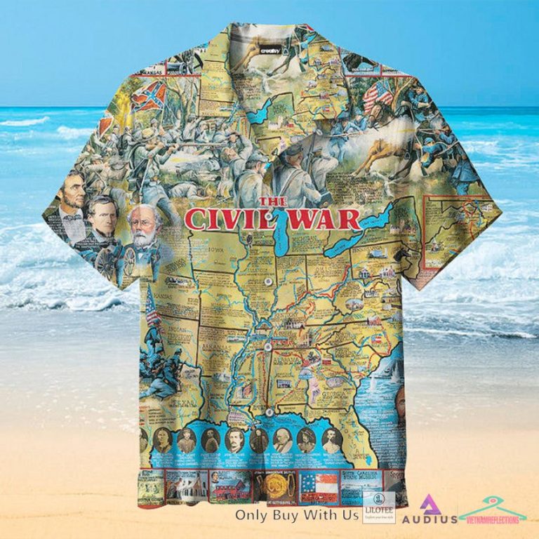 The Clvle War Casual Hawaiian Shirt - Lovely smile