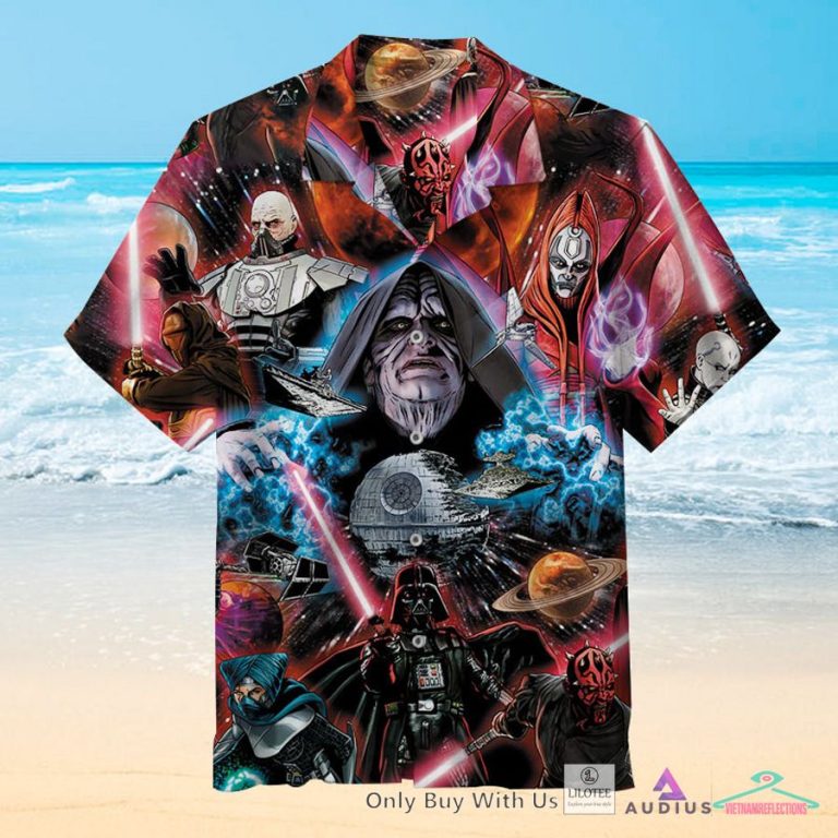 The Sith Lords Casual Hawaiian Shirt - Nice place and nice picture