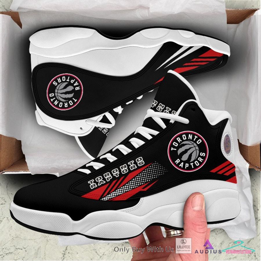 Toronto Raptors Air Jordan 13 Sneaker - Rocking picture