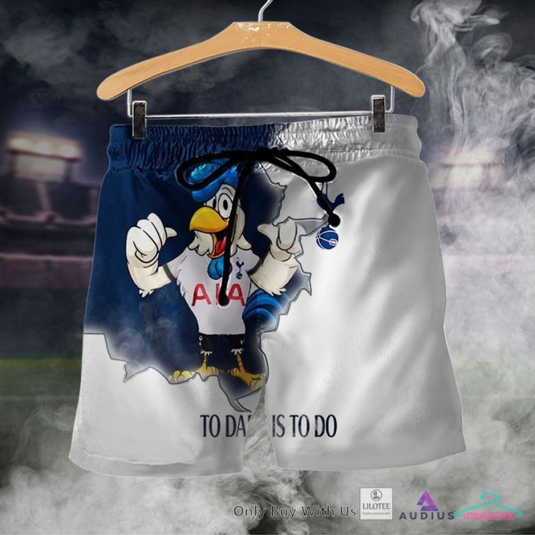 NEW Tottenham Hotspur F.C To dare is to do white blue Hoodie, Pants 20