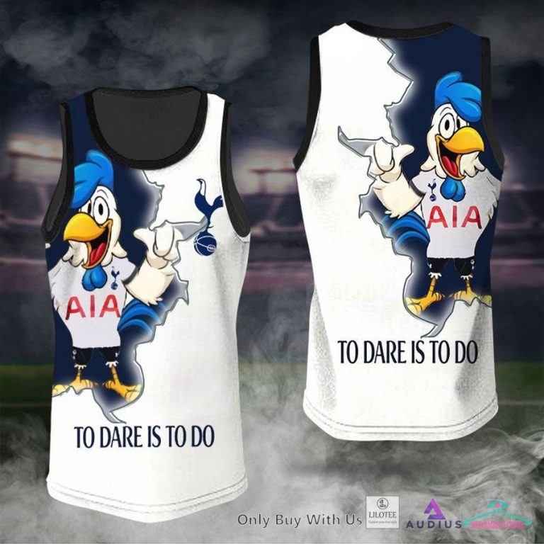 NEW Tottenham Hotspur F.C To dare is to do white blue Hoodie, Pants 19