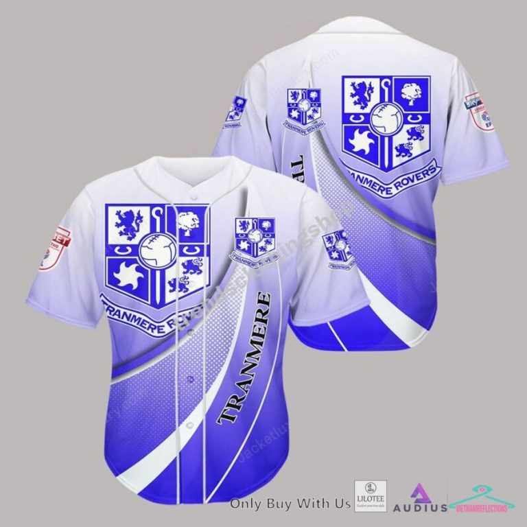 Tranmere Rovers Blue Polo Shirt, Hoodie - Rocking picture
