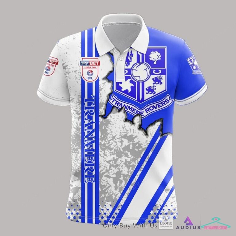 Tranmere Rovers grey Blue Polo Shirt, Hoodie - I like your dress, it is amazing