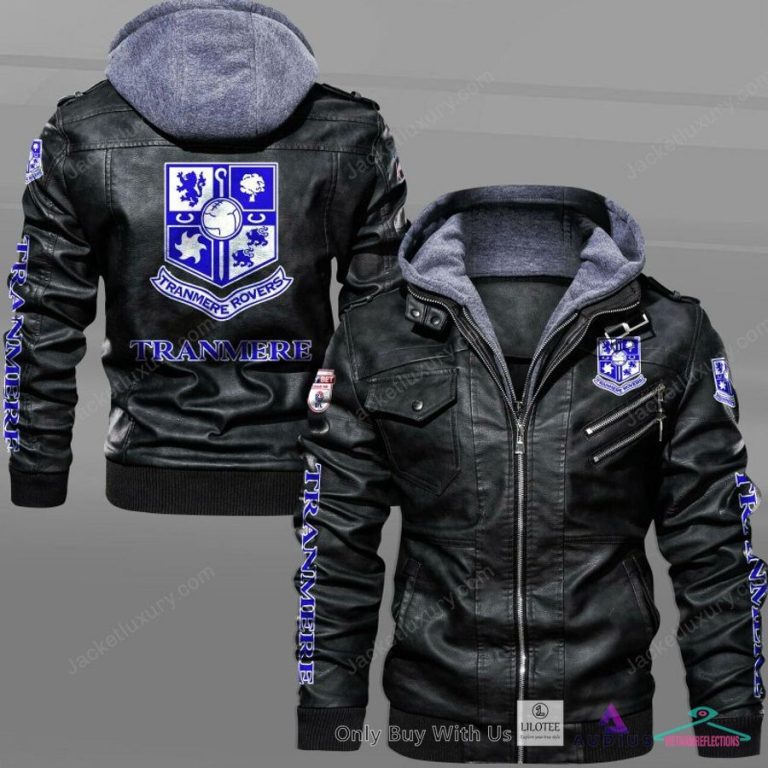 Tranmere Rovers Leather Jacket - I like your dress, it is amazing