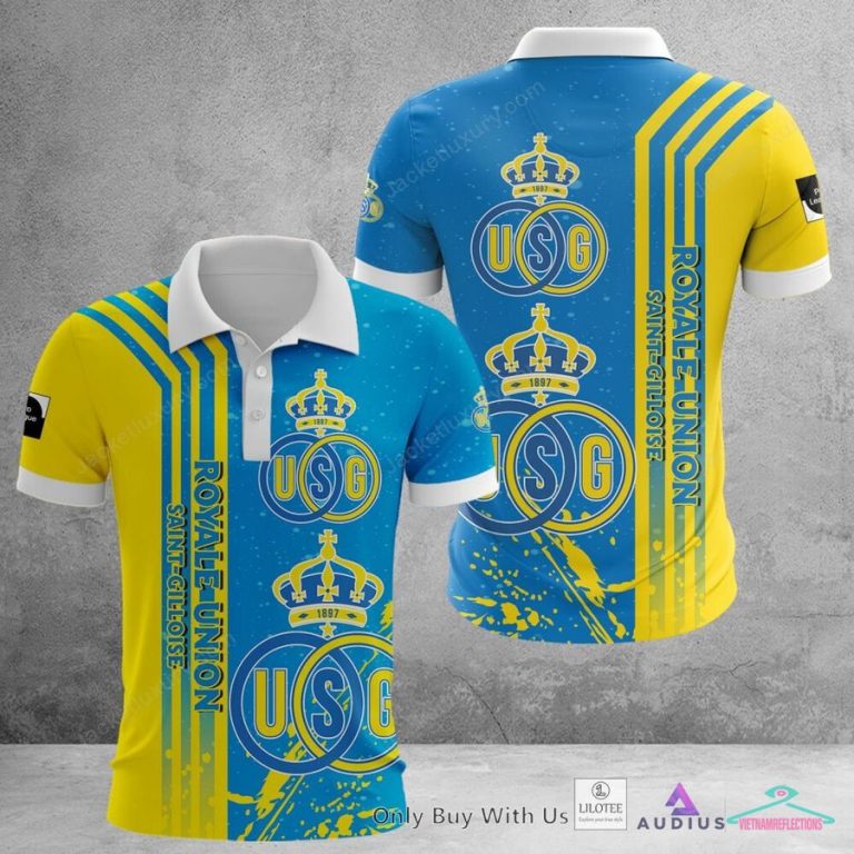 Union Saint-Gilloise Yellow and blue Hoodie, Shirt - Nice elegant click