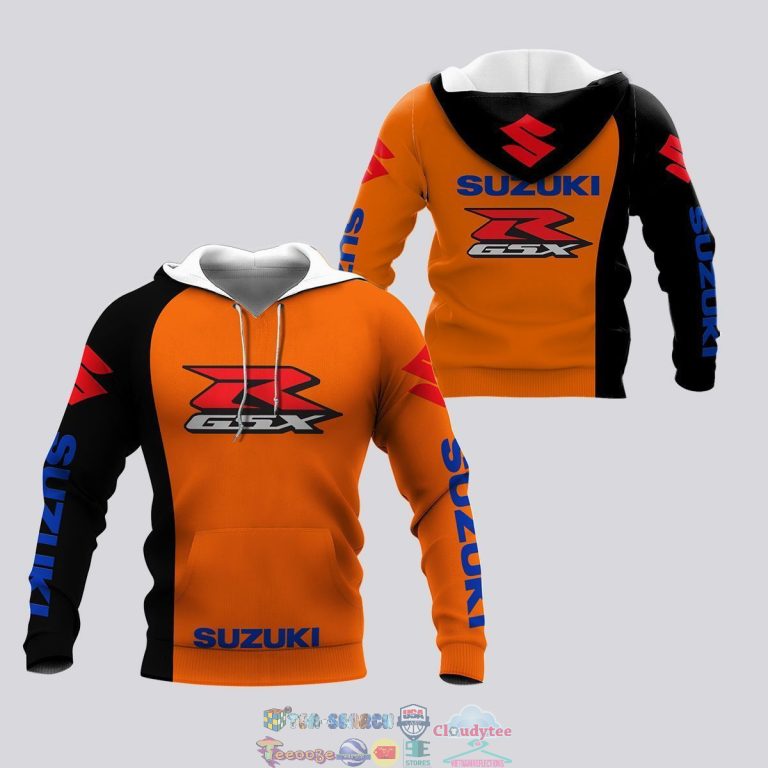 Suzuki GSX-R ver 1 3D hoodie and t-shirt
