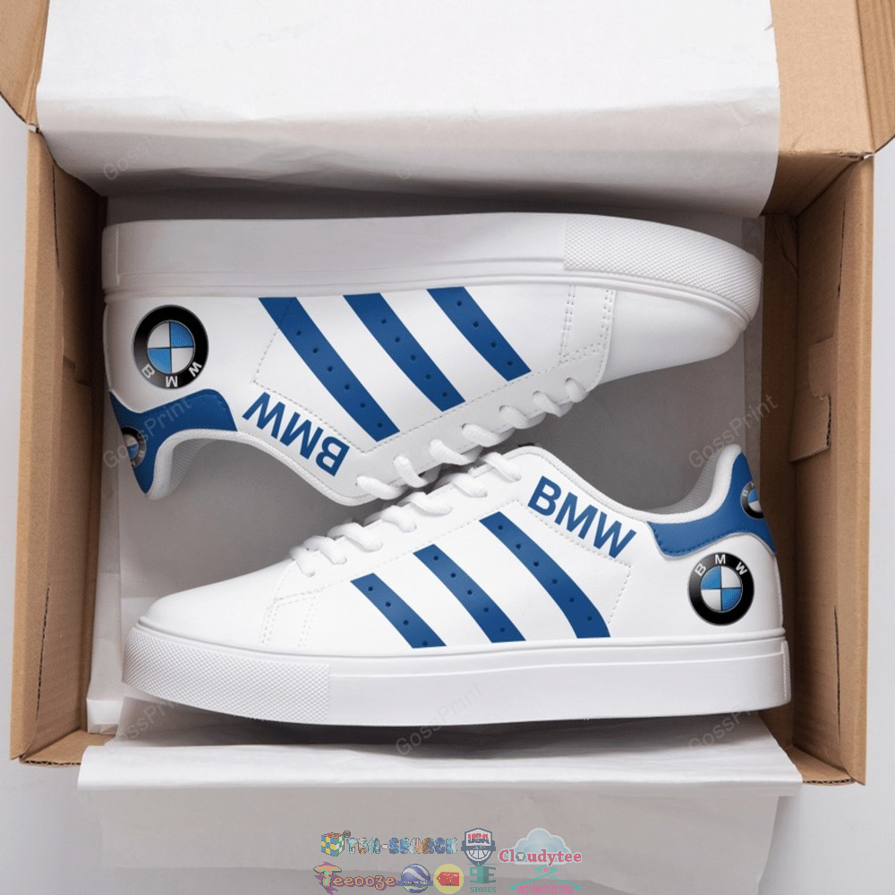 BMW Blue Stripes Stan Smith Low Top Shoes