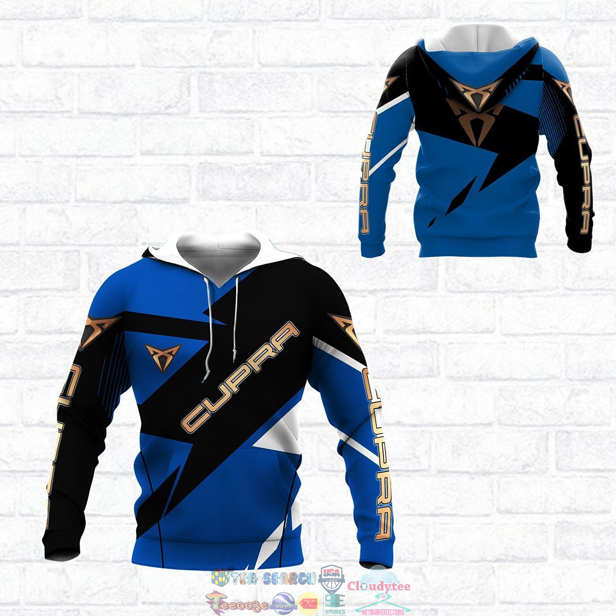 Cupra ver 7 3D hoodie and t-shirt