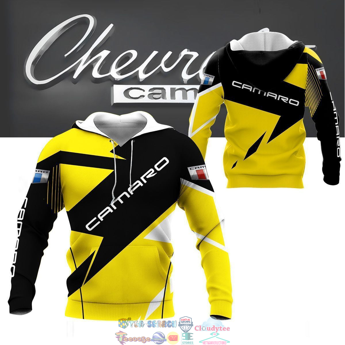 Chevrolet Camaro ver 15 3D hoodie and t-shirt