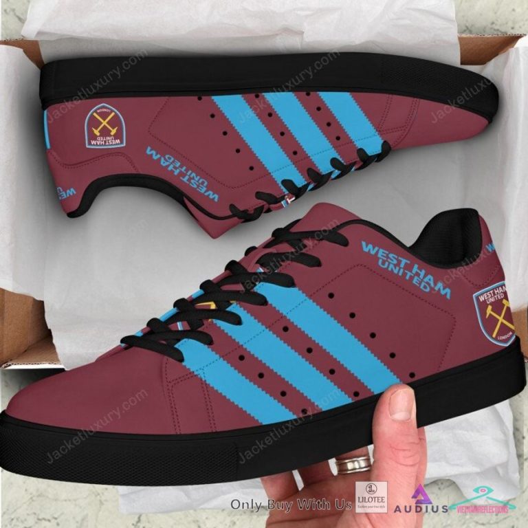 NEW West Ham United F.C Stan Smith Shoes 15