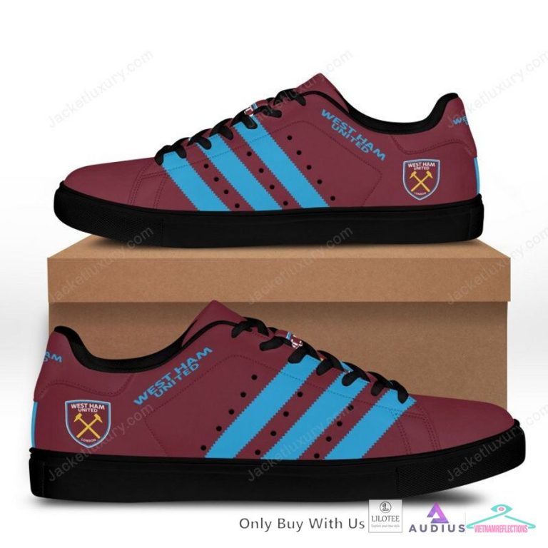 NEW West Ham United F.C Stan Smith Shoes 16