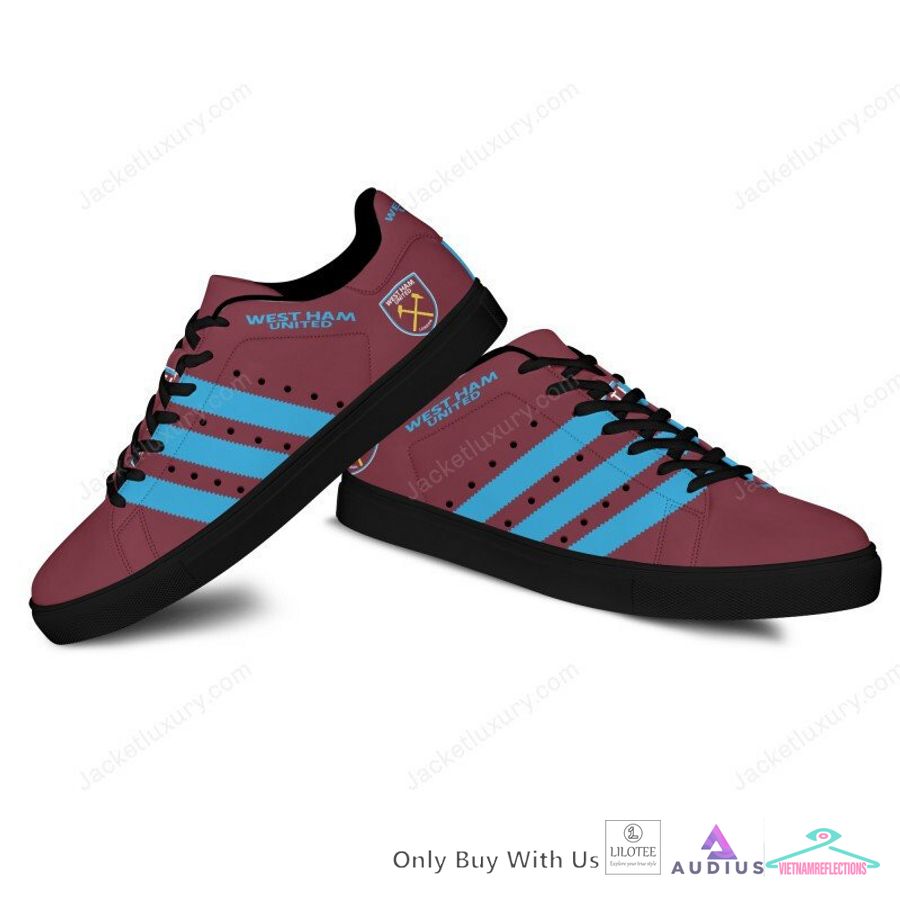 NEW West Ham United F.C Stan Smith Shoes 8
