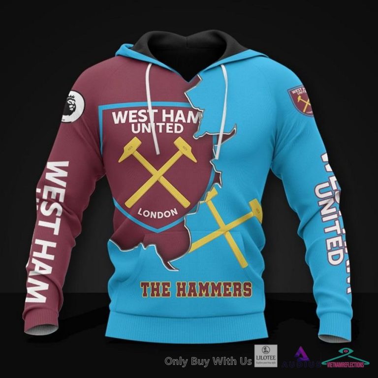 NEW West Ham United F.C The hammers Hoodie, Pants 11