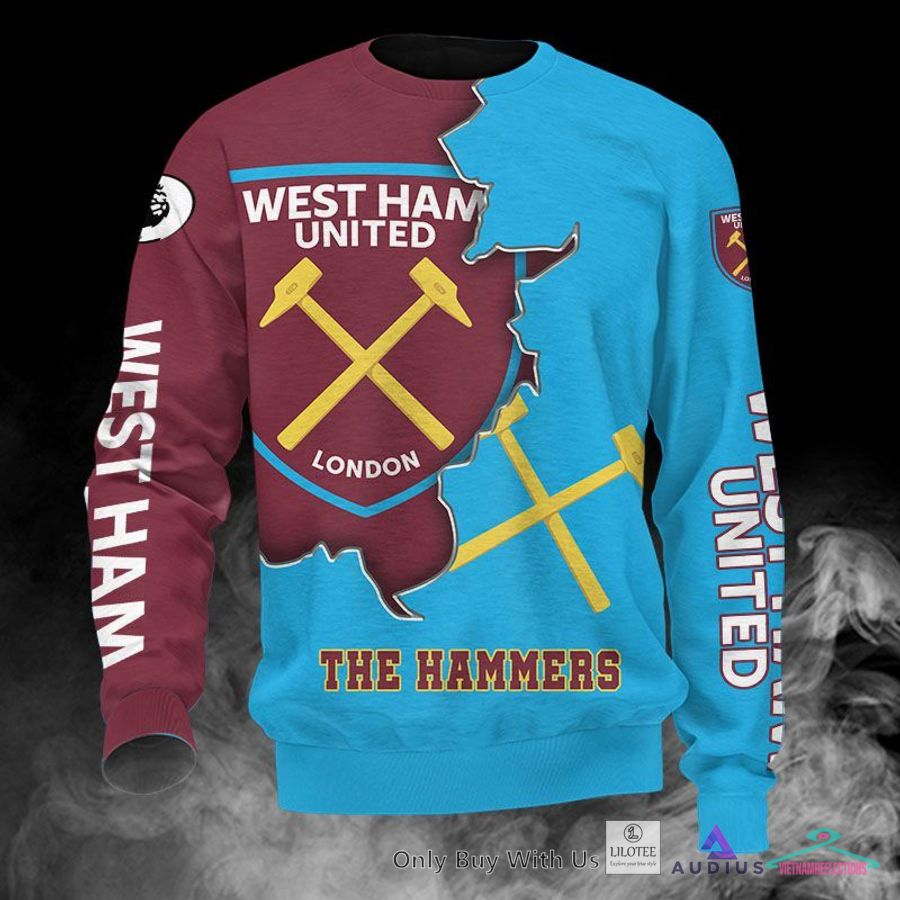 NEW West Ham United F.C The hammers Hoodie, Pants 4