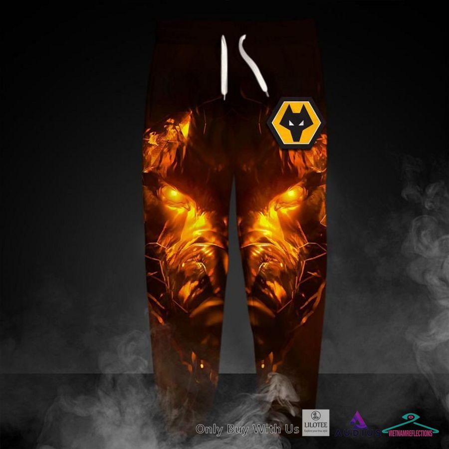 NEW Wolverhampton Wanderers F.C Fire Hoodie, Pants 5