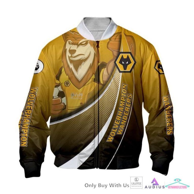 NEW Wolverhampton Wanderers F.C Yellow Hoodie, Pants 16