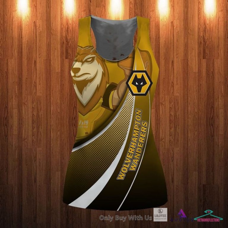 NEW Wolverhampton Wanderers F.C Yellow Hoodie, Pants 19
