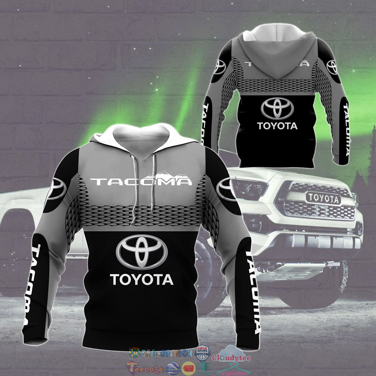 Toyota Tacoma ver 19 3D hoodie and t-shirt