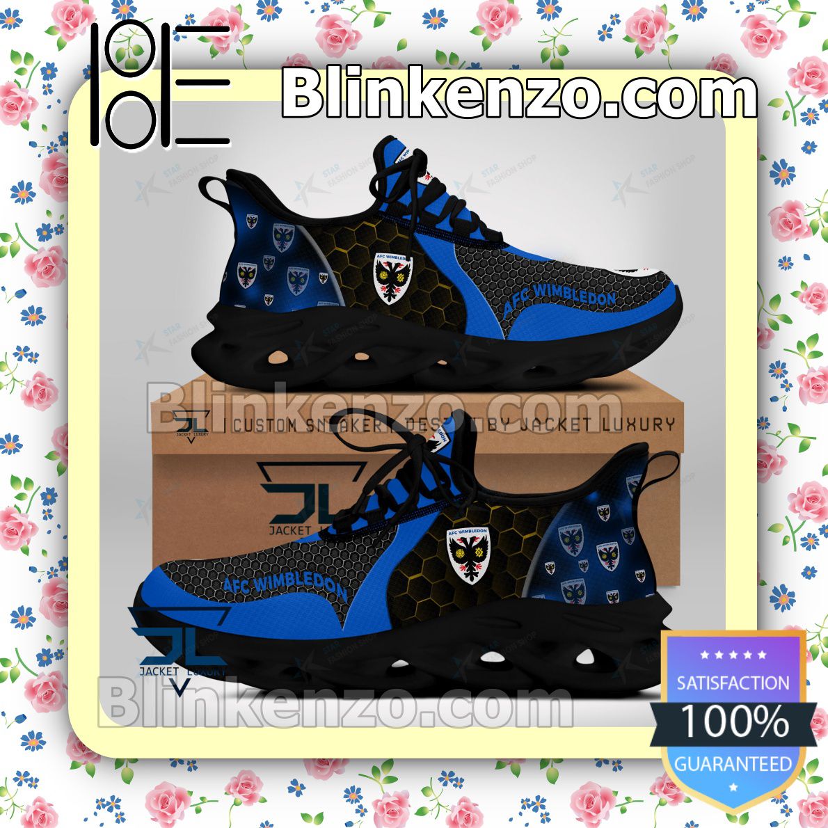 Official AFC Wimbledon Go Walk Sports Sneaker