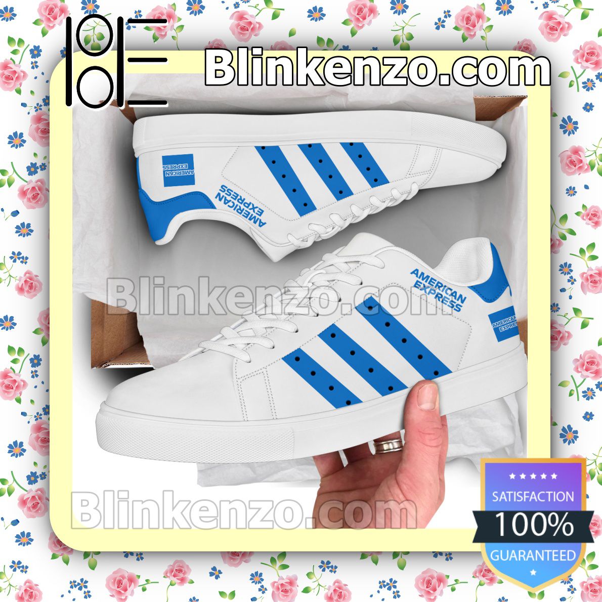 Etsy American Express Logo Brand Adidas Low Top Shoes