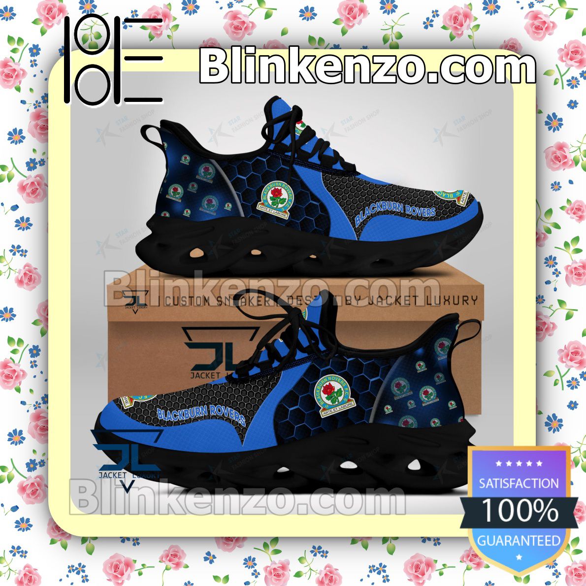 Fantastic Blackburn Rovers Go Walk Sports Sneaker