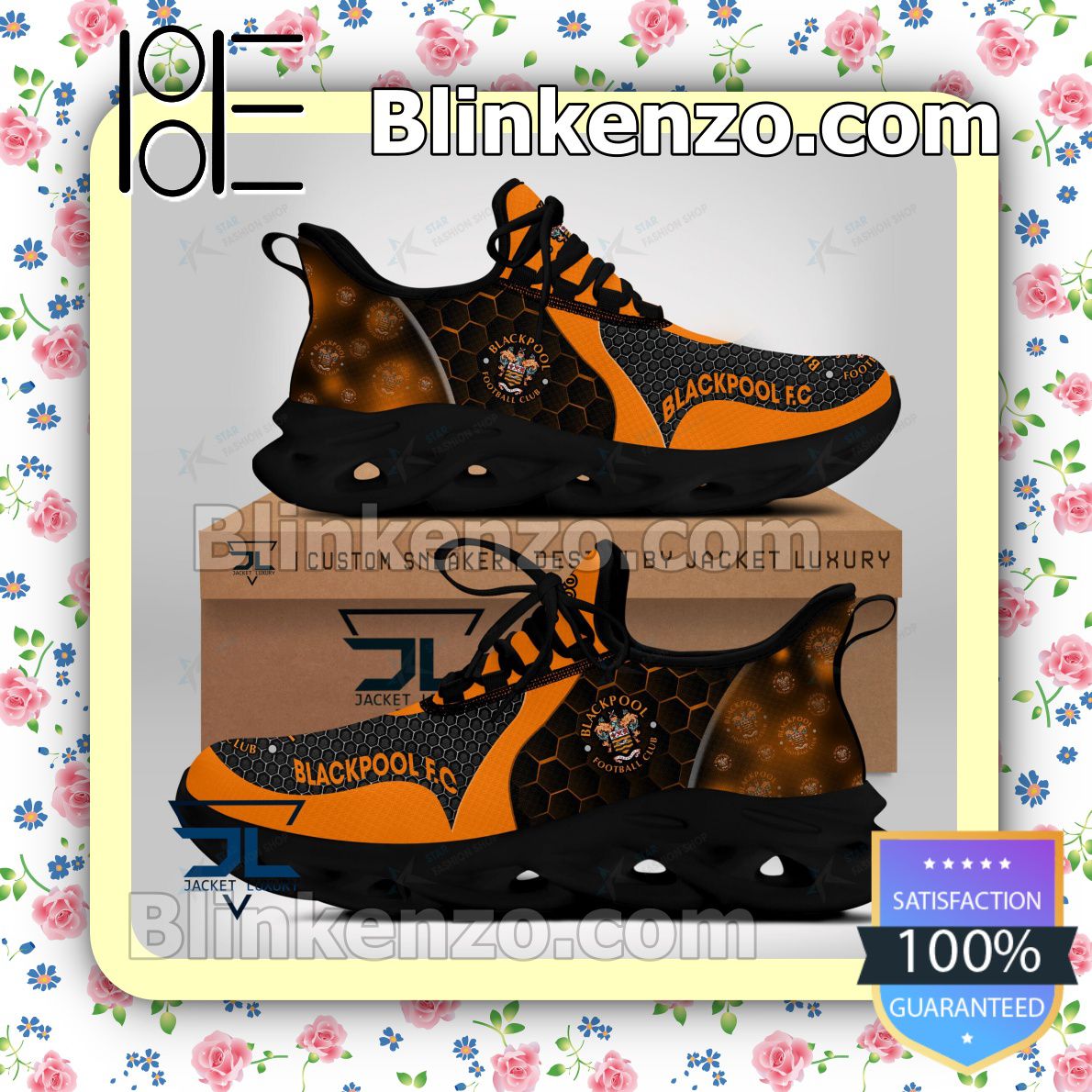 Gorgeous Blackpool F.C Go Walk Sports Sneaker